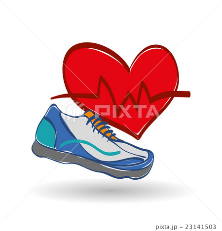 Healthy lifestyle design over white background Healthy lifestyle design over white background 23141503