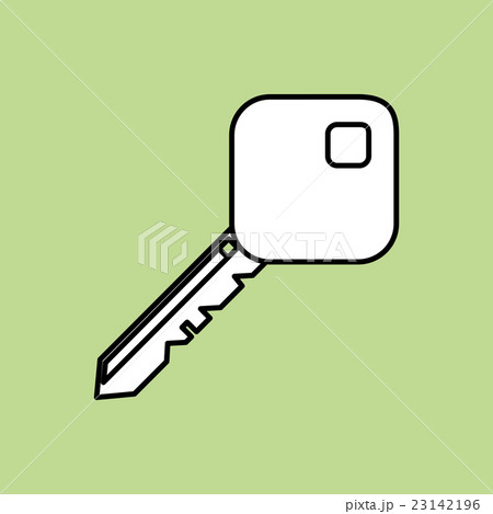 Security system icon over white background Security system icon over white background 23142196
