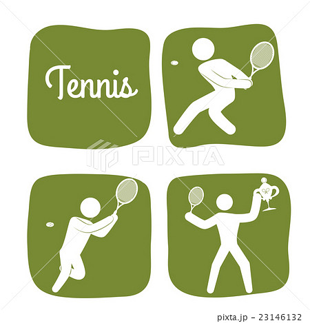 Tennis sport design 23146132