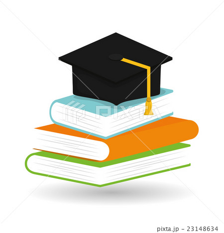Flat illustration about graduation design Flat illustration about graduation design 23148634