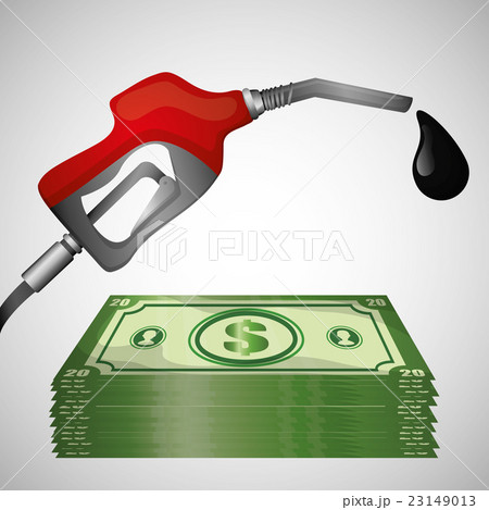Flat illustration about Oil price, petroleum Flat illustration about Oil price, petroleum 23149013