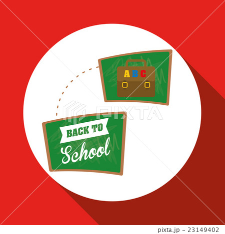 Flat illustration of Back to School design 23149402