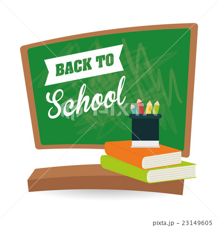 Flat illustration of Back to School design 23149605