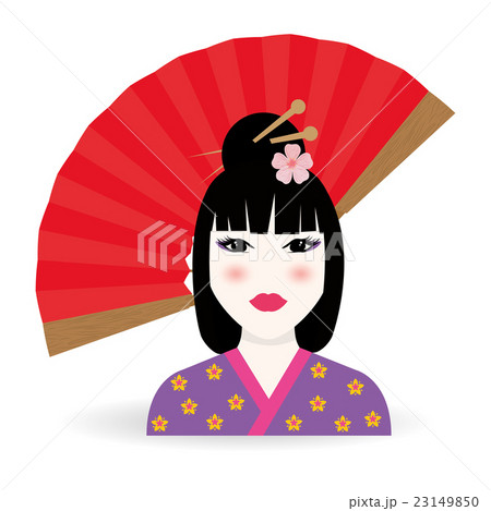 Flat illustration of japan design 23149850