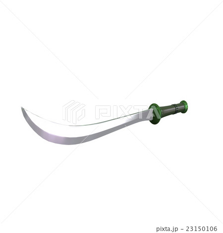 isolated sabre weapon 3d illustration isolated sabre weapon 3d illustration 23150106