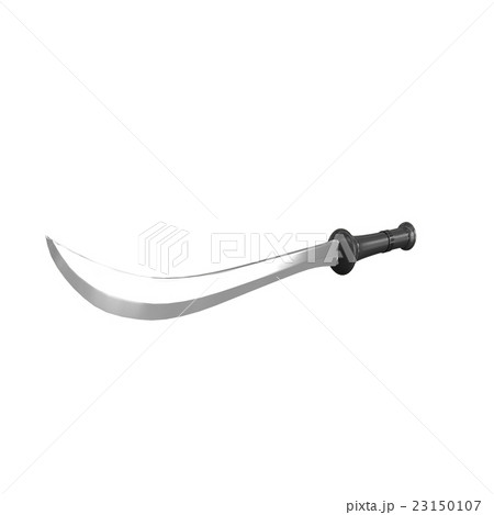 isolated sabre weapon 3d illustration isolated sabre weapon 3d illustration 23150107