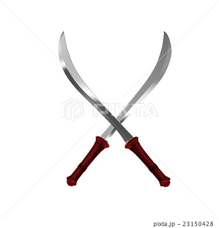 isolated sabre weapon 3d illustration isolated sabre weapon 3d illustration 23150428