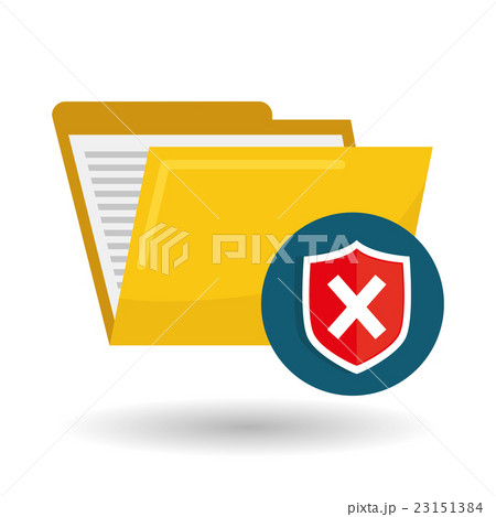 Security system design. technology illustration 23151384