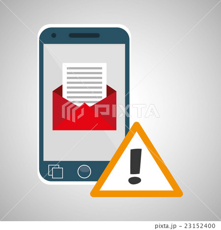 Security system design. warning icon. 23152400