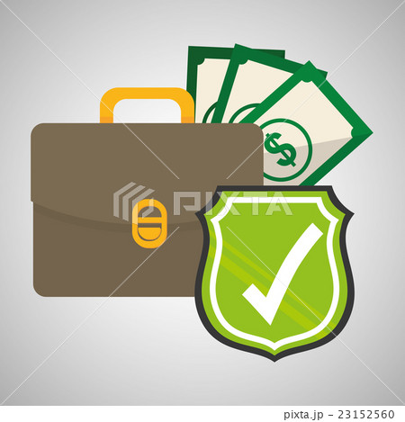 Security system design. warning icon. Security system design. warning icon. 23152560