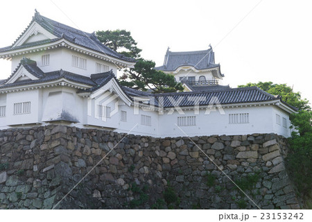 岸和田城 天守と城壁 23153242