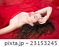 Beautiful Model is Relaxing Laying down  23153245