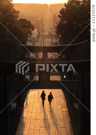 宮地嶽神社　光の道 23153576