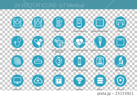 メディカル装置のアイコンセット メディカル装置のアイコンセット 23153921