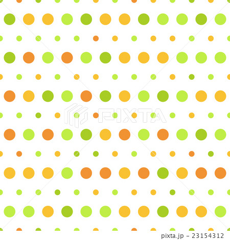 Vector pattern colorful polka dots on white Vector pattern colorful polka dots on white 23154312