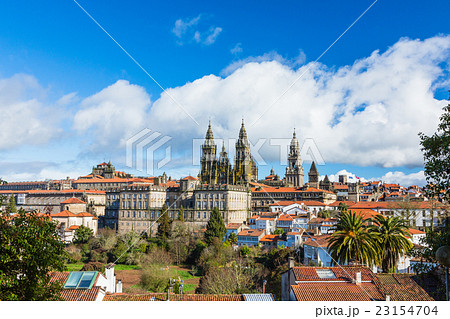 スペイン サンティアゴ・デ・コンポステーラの大聖堂 スペイン サンティアゴ・デ・コンポステーラの大聖堂 23154704