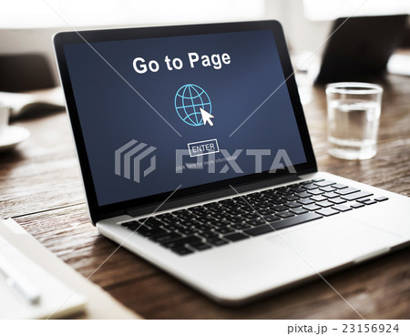 Go To Page Enter Button Interface Concept 23156924