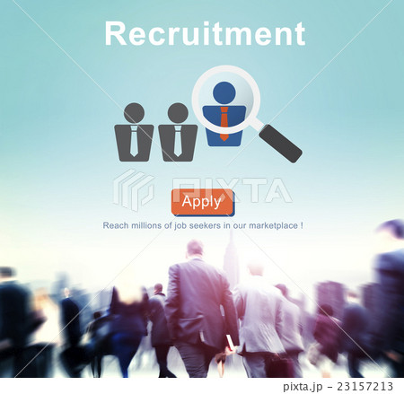 Recruitment Hiring Employment Human Resources Concept 23157213