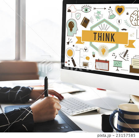 Think Inspiration Motivation Thinking Concept Think Inspiration Motivation Thinking Concept 23157585