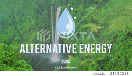 Clean Water Alternative Energy H2o Concept Clean Water Alternative Energy H2o Concept 23159018