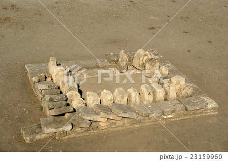 Ancient ruins of Kamiros, Rhodes - Greece Ancient ruins of Kamiros, Rhodes - Greece 23159960