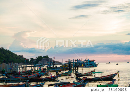 Fishing and transport boat on Koh Tao Fishing and transport boat on Koh Tao 23160098