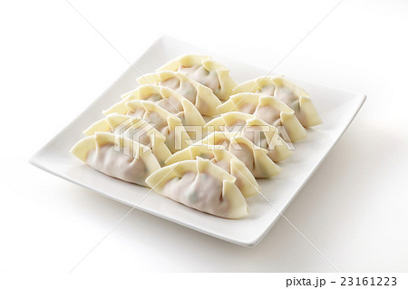 下ごしらえをした餃子 23161223