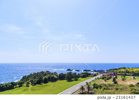 本州最南端の潮岬　望楼の芝 23161437