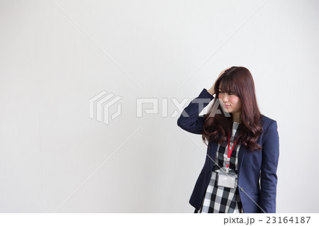OLポートレート・白バック OLポートレート・白バック 23164187