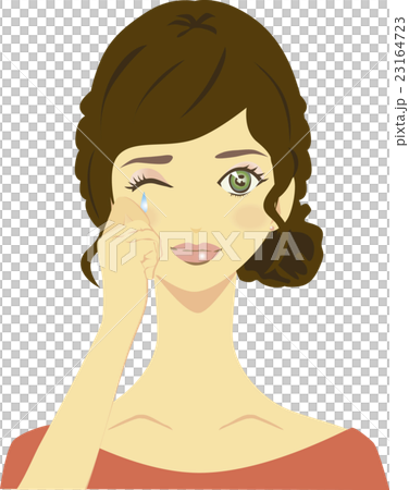 泣いている女性1のイラスト素材 [23164723] - PIXTA