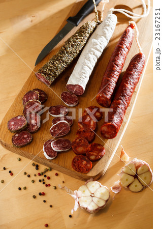 spanish sausages spanish sausages 23167251