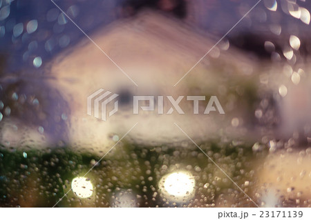 Drops Of Rain on the window Drops Of Rain on the window 23171139