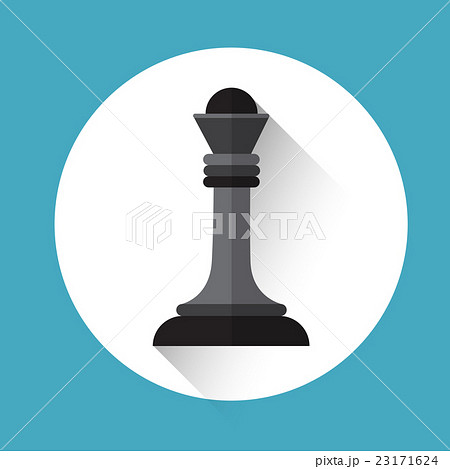 Chess Figure Icon Flat Chess Figure Icon Flat 23171624