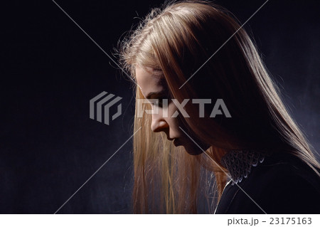 sad girl profile 23175163