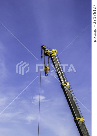 Industrial crane and hook Industrial crane and hook 23176127