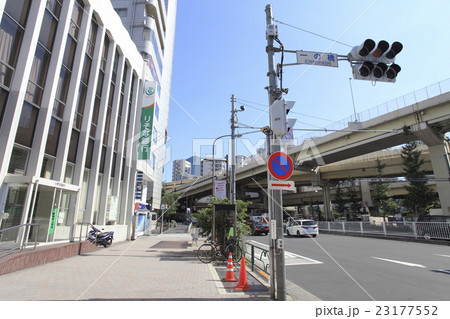 一の橋交差点付近 23177552