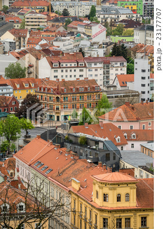 Aerial view of Graz, Austria 23177707