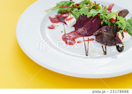 salad with beetroot salad with beetroot 23178688