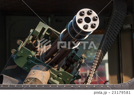 ベトナム戦争で使用されたアメリカ軍のM134ミニガン 23179581
