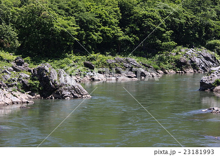 神居古潭 石狩川 神居古潭 石狩川 23181993