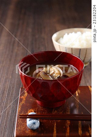 あさりのお味噌汁 あさりのお味噌汁 23182204