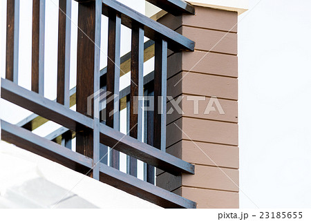 wooden railing wooden railing 23185655