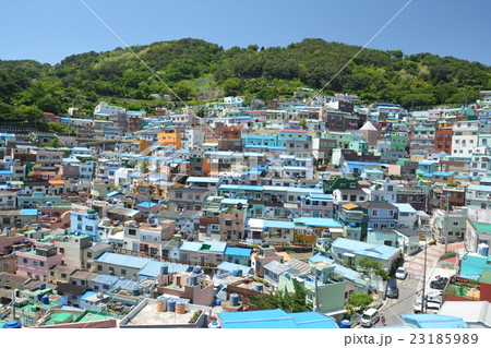 釜山の甘川洞文化村 釜山の甘川洞文化村 23185989