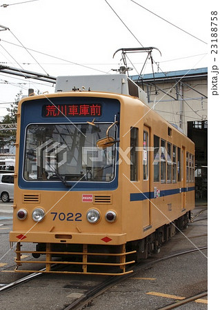 東京都交通局-都電7000形(黄色) 東京都交通局-都電7000形(黄色) 23188758