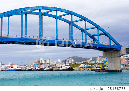 石垣島 サザンゲートブリッジの写真素材