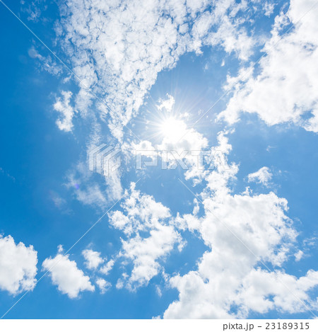 blue sky with cloud 23189315