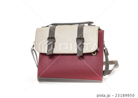 old woman bag on white background old woman bag on white background 23189950
