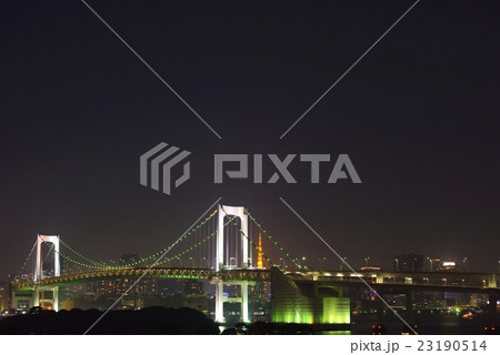 レインボーブリッジ　夜景 23190514