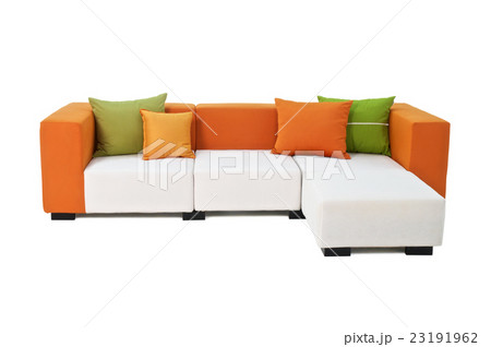 Outdoor indoor sofa with pillows 23191962