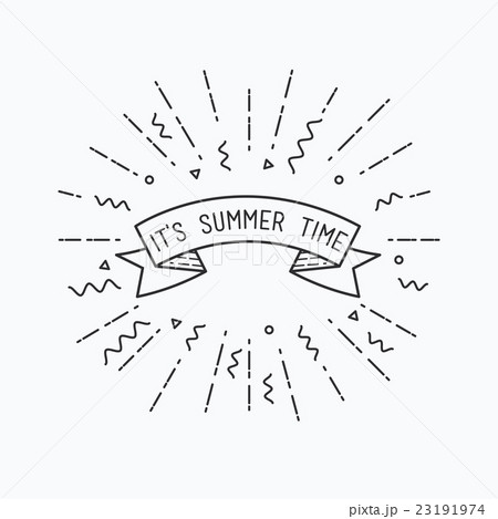 It is summer time. Inspirational vector 23191974